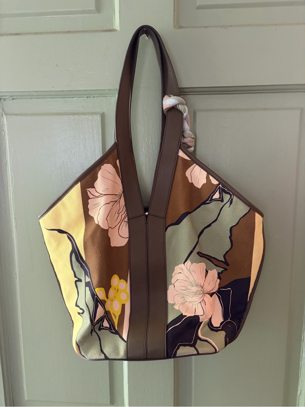 VINCE CAMUTO Afina Canvas Tote - Picture 6 of 7